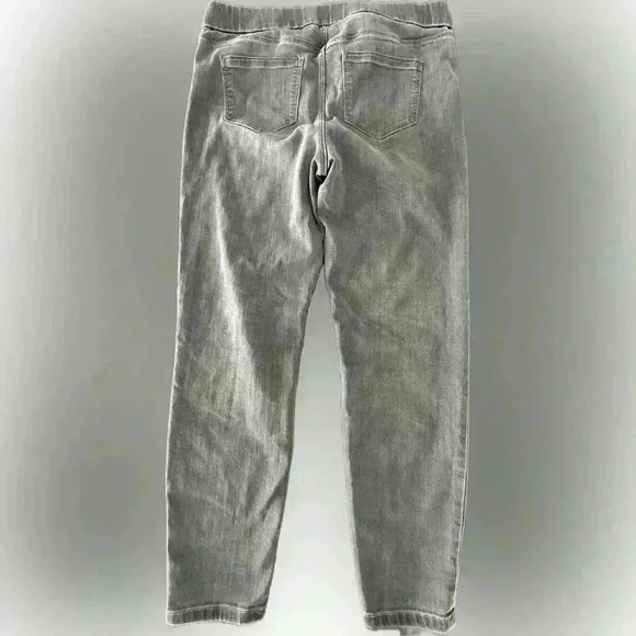 Liverpool The Skinny Pull On Jeans Jeggings Gray Size 12 petite - Picture 3 of 5